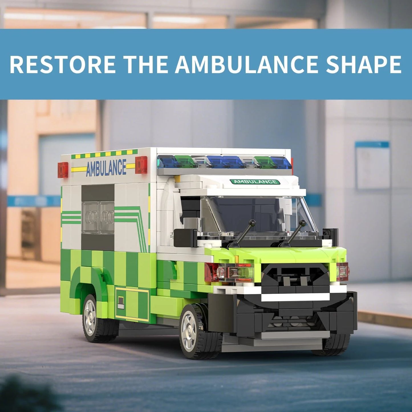Xbert 66040 Ambulance Building Set