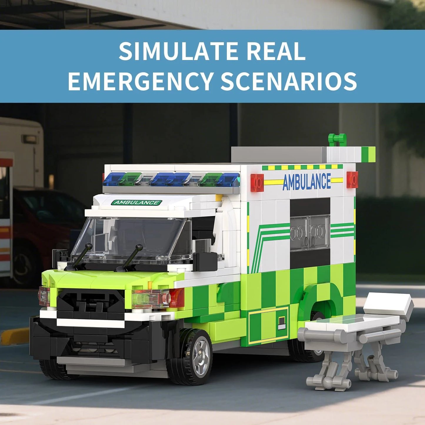 Xbert 66040 Ambulance Building Set