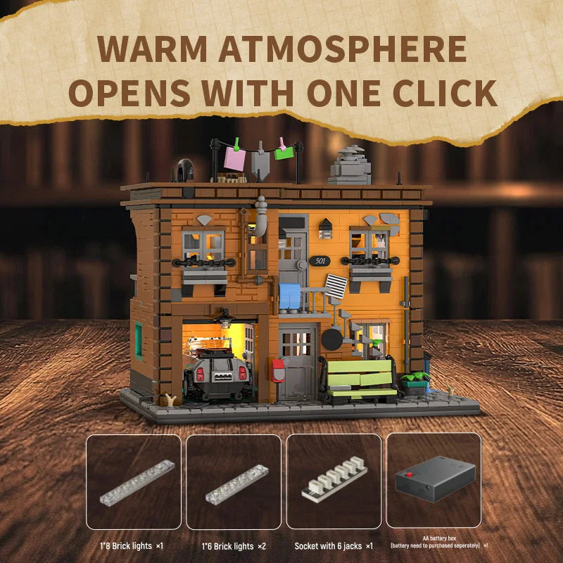 Xbert 66056 ASHLEY'S 2-STORY HOUSE Modular Building Set