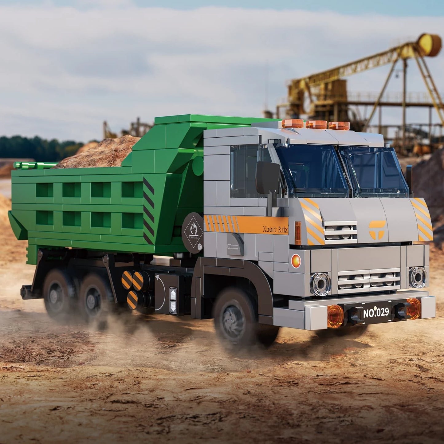 Xbert 66029 Heavy Dump Truck Building Set