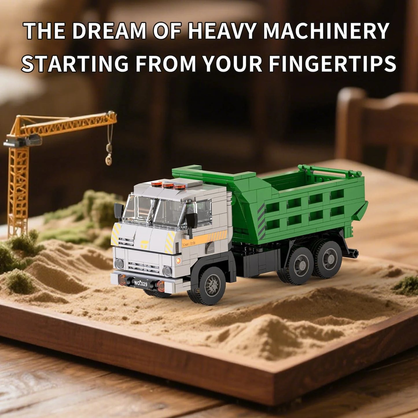 Xbert 66029 Heavy Dump Truck Building Set