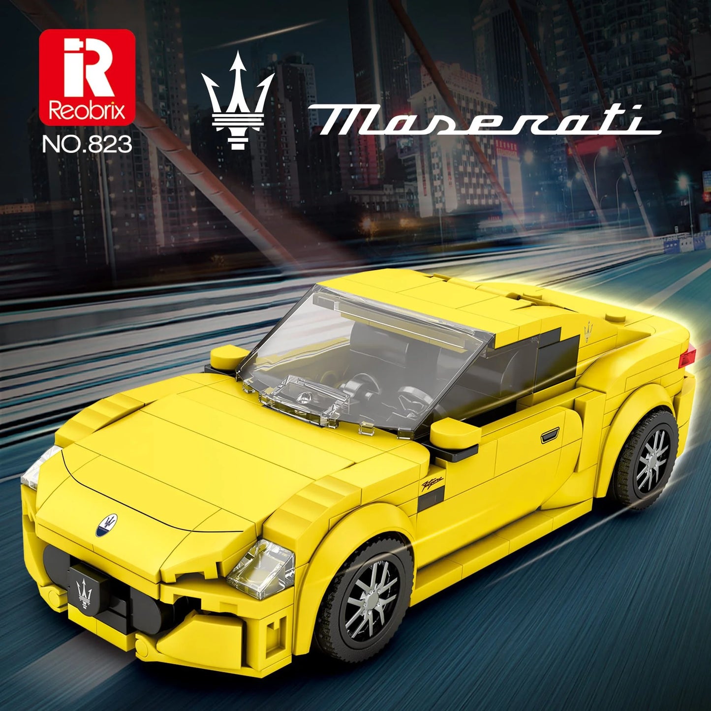 Reobrix 823 Yellow 1:24 GranTurismo Maserati