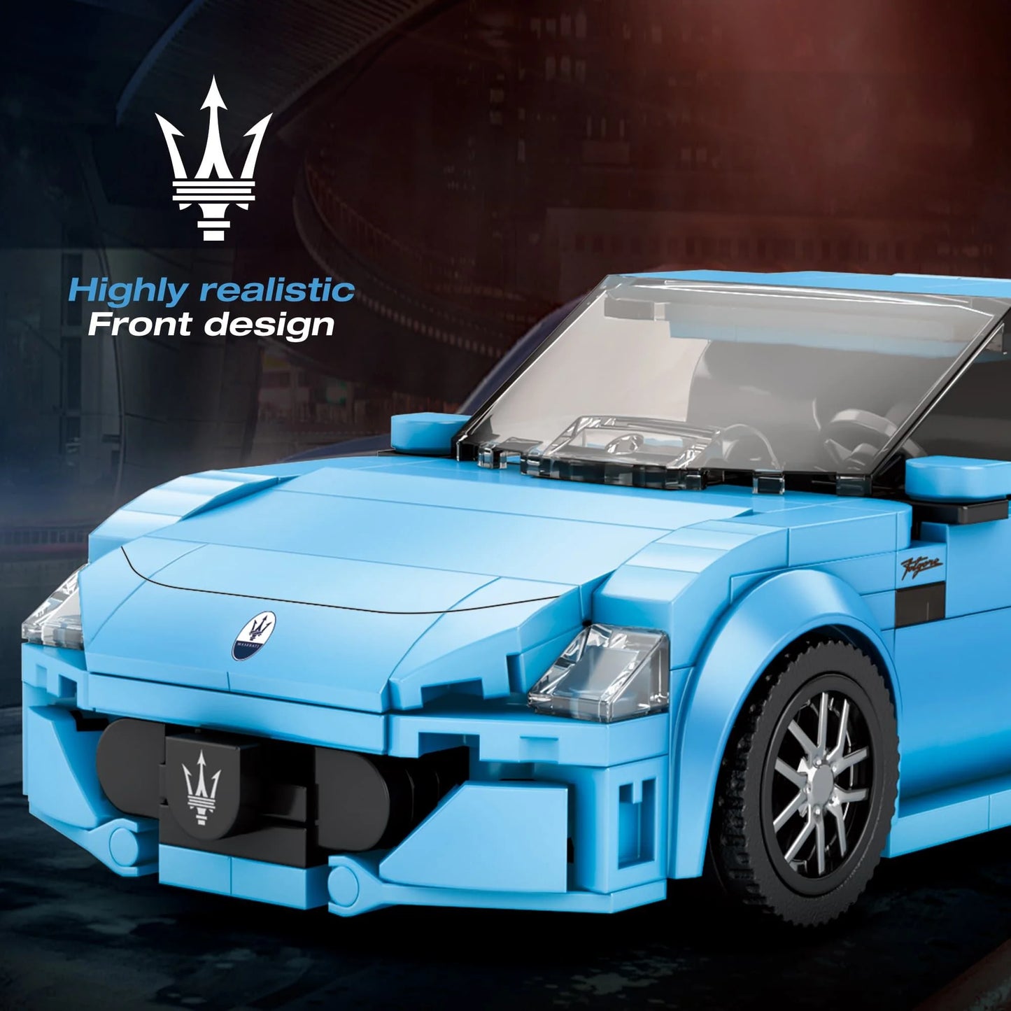 Reobrix 824 Blue 1:24 GranTurismo Maserati