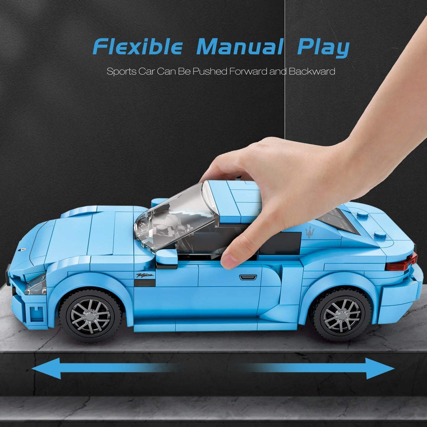 Reobrix 824 Blue 1:24 GranTurismo Maserati