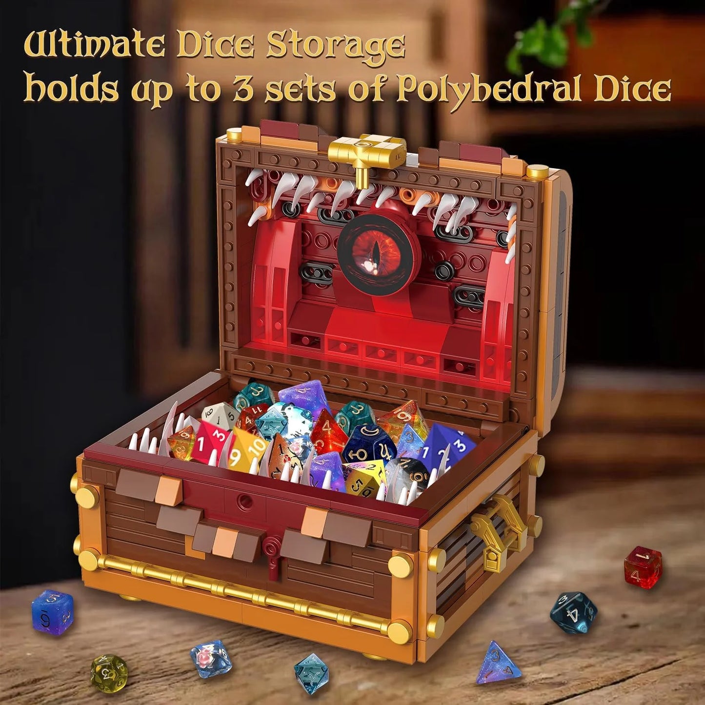 FreeTribe KK20004 Monster Dice Storage Box Building Set
