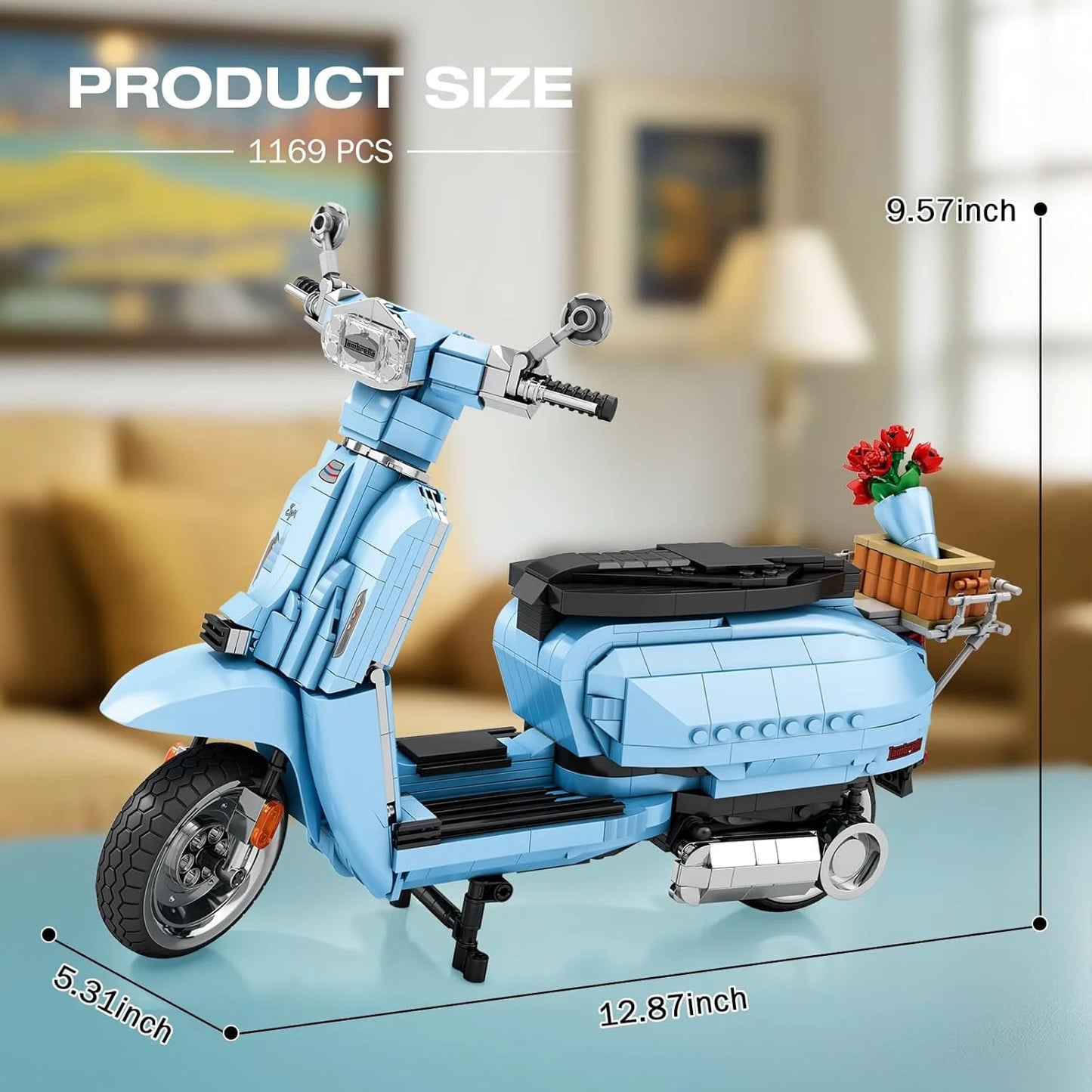 Reobrix 11037 V200 Motorcycle Building Set