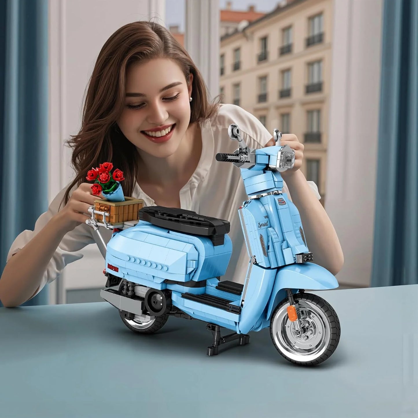 Reobrix 11037 V200 Motorcycle Building Set