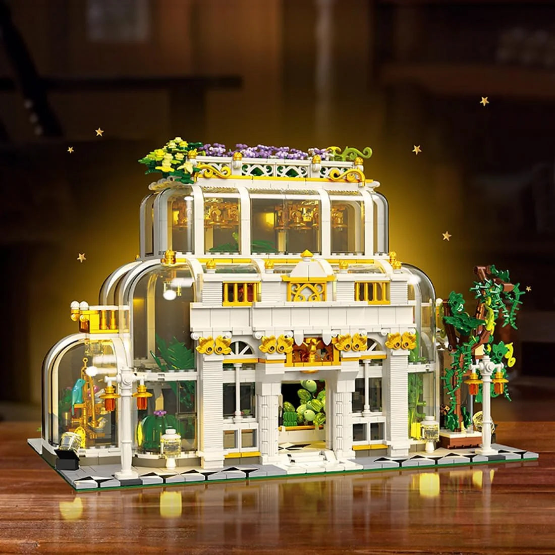 JJ9044 Friends Botanical Garden Building Set with LED