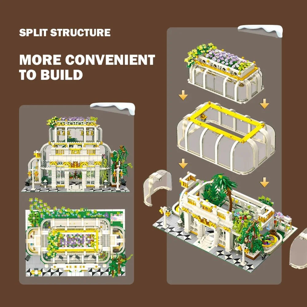 JJ9044 Friends Botanical Garden Building Set with LED