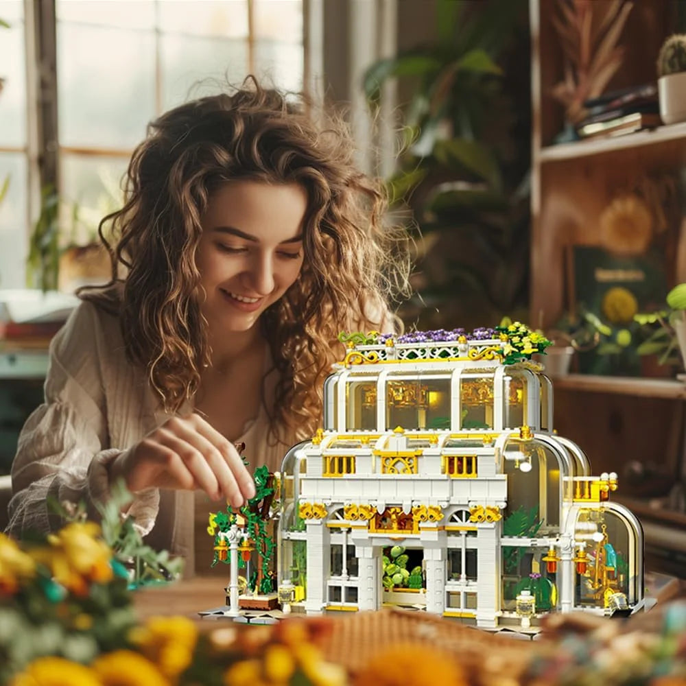 JJ9044 Friends Botanical Garden Building Set with LED
