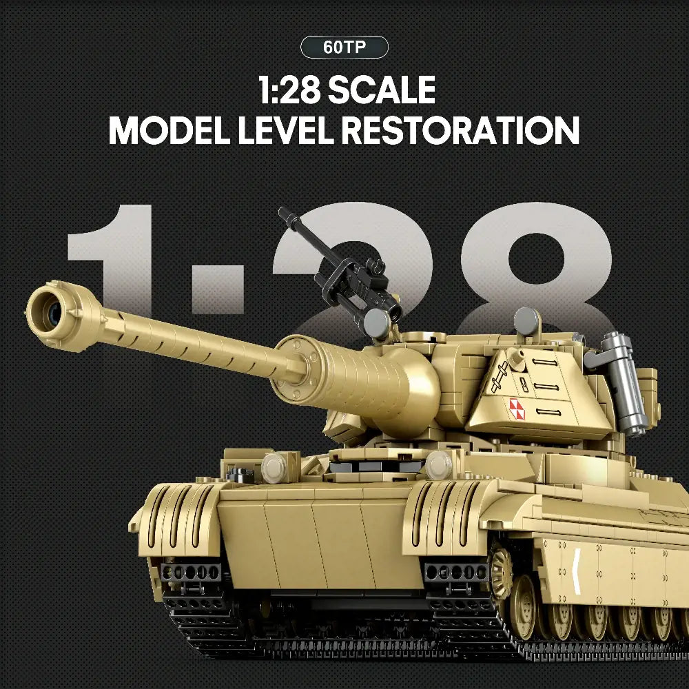 Reobrix 77036 World of Tanks 60TP Tank