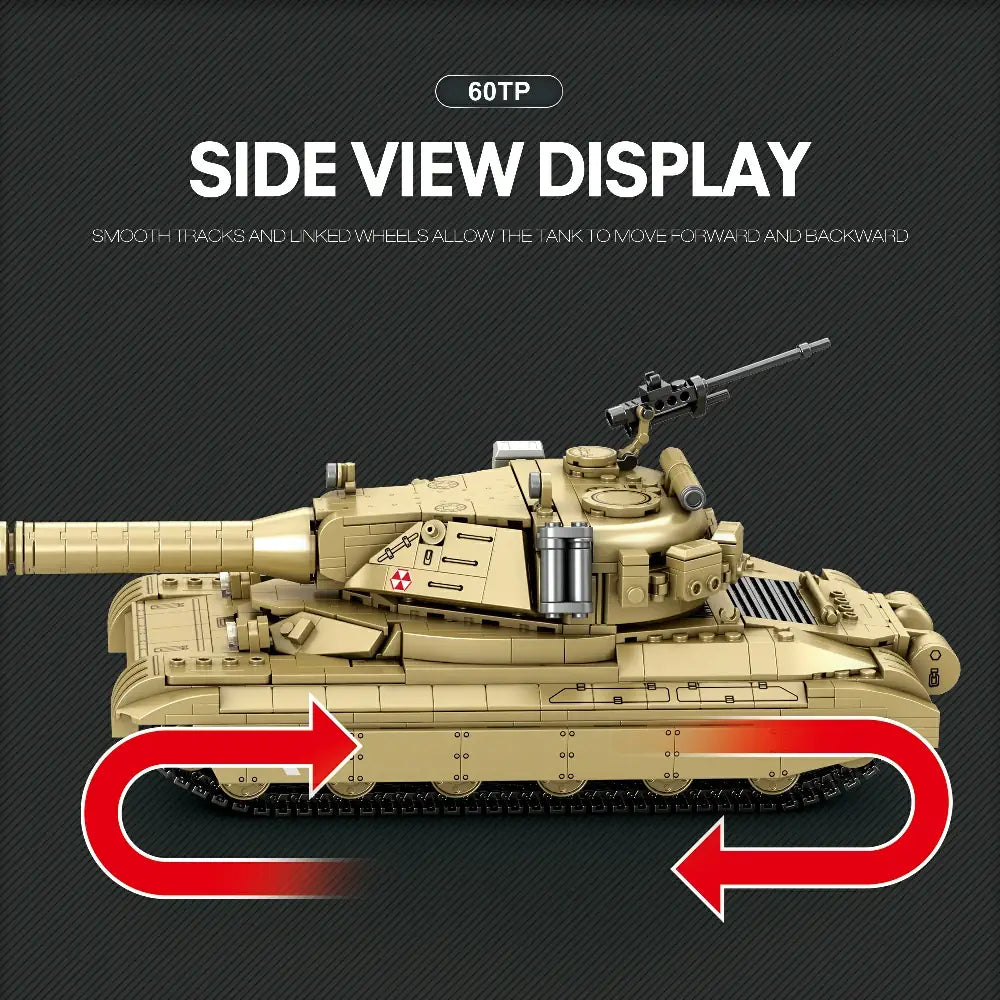 Reobrix 77036 World of Tanks 60TP Tank