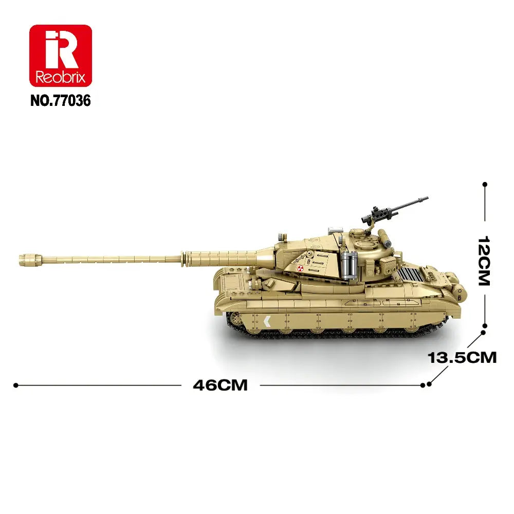 Reobrix 77036 World of Tanks 60TP Tank