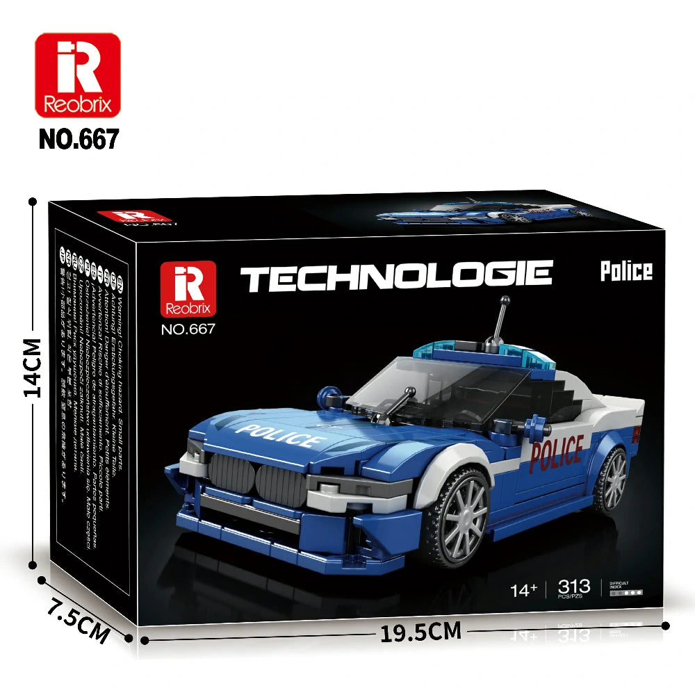 Reobrix 667 Police Car