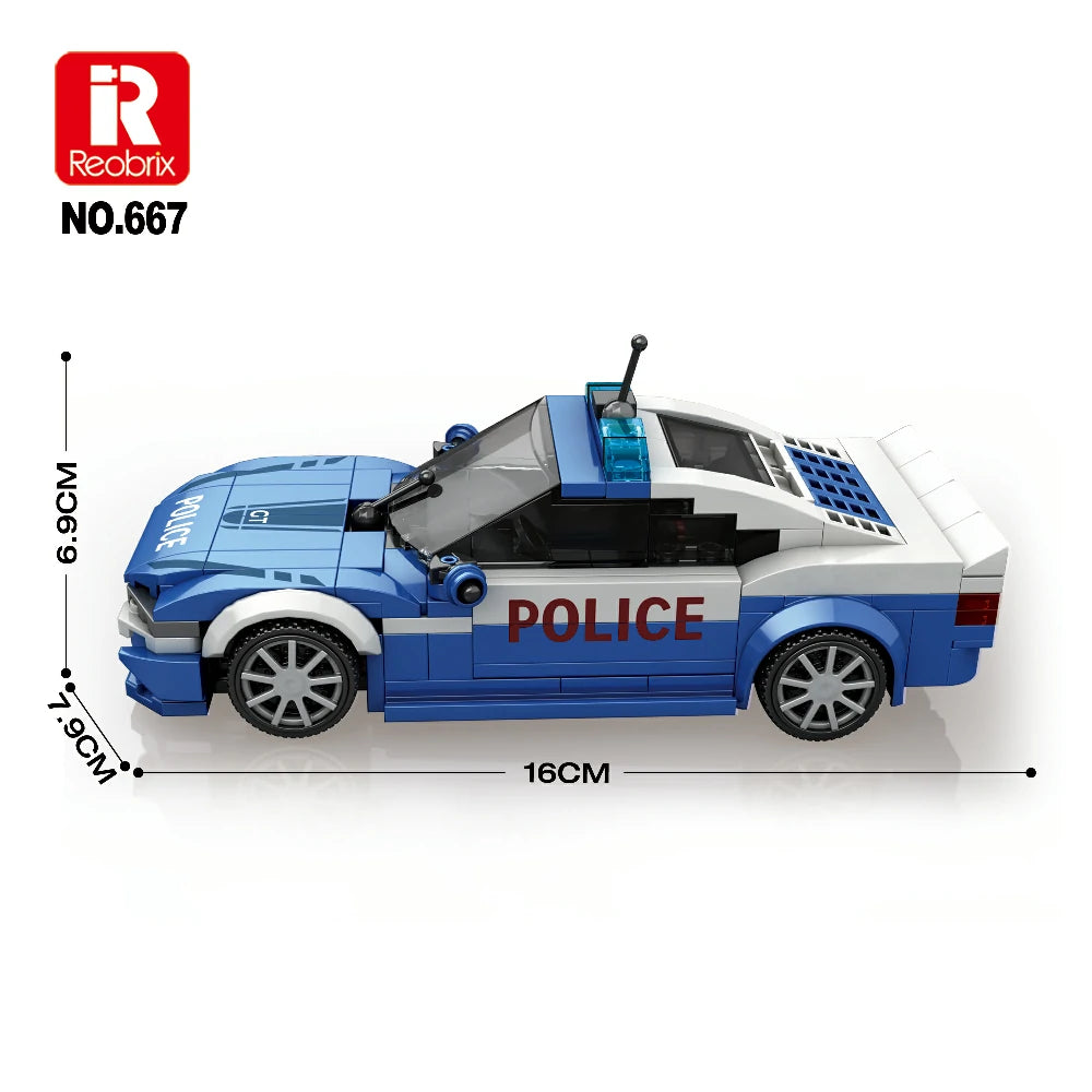 Reobrix 667 Police Car