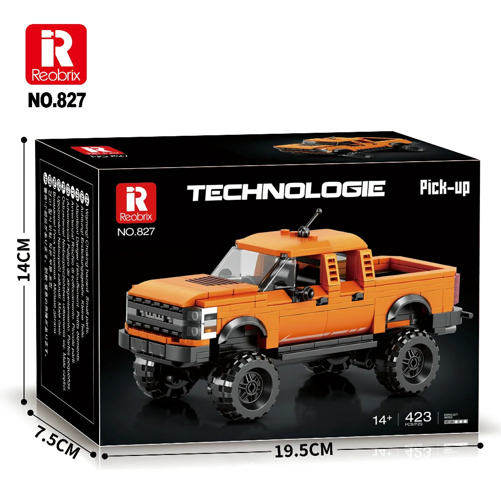 Reobrix 827 Raptor Pickup Truck